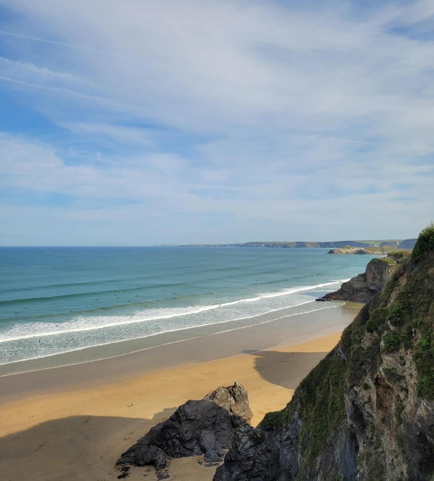 新码头Pentire Headland Retreat公寓 外观 照片